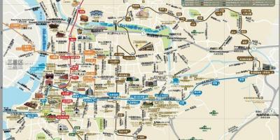 Карта Тайбэй MRT гуляць 