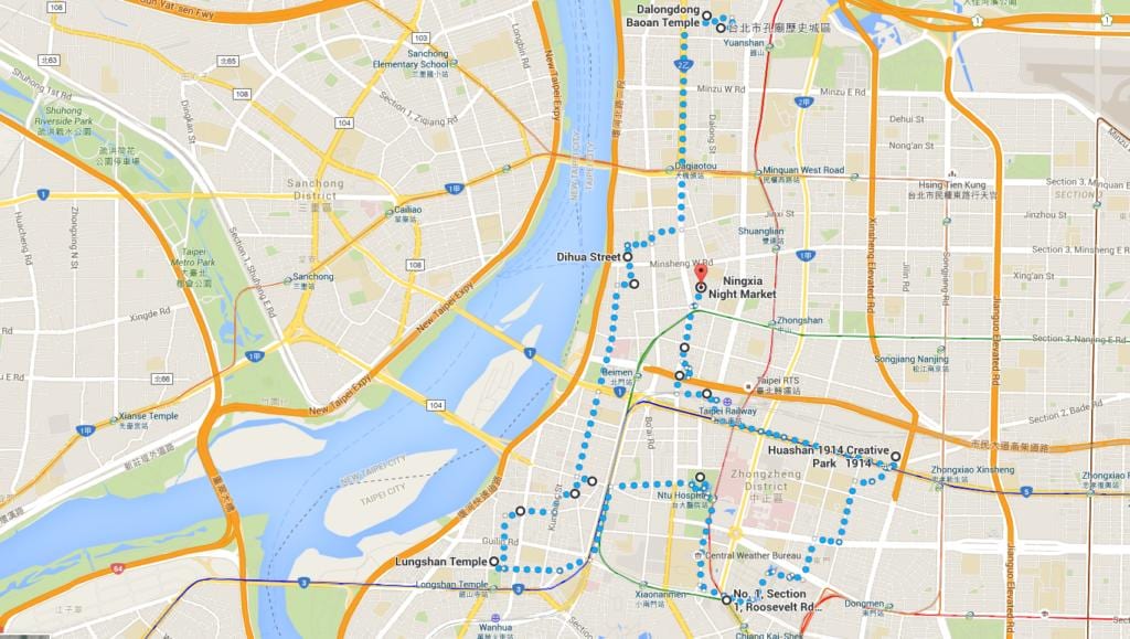 Ubike Тайпей карце