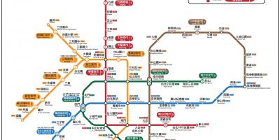 Карта Тайбэй начны рынак